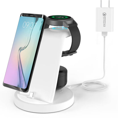 Apple Samsung 3en1 Support de charge rapide sans fil