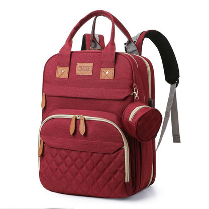 Multifunctional Travel Diaper Bag Backpack