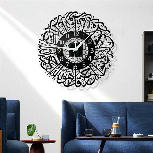 Acrylique miroir horloge décorative (50% off)