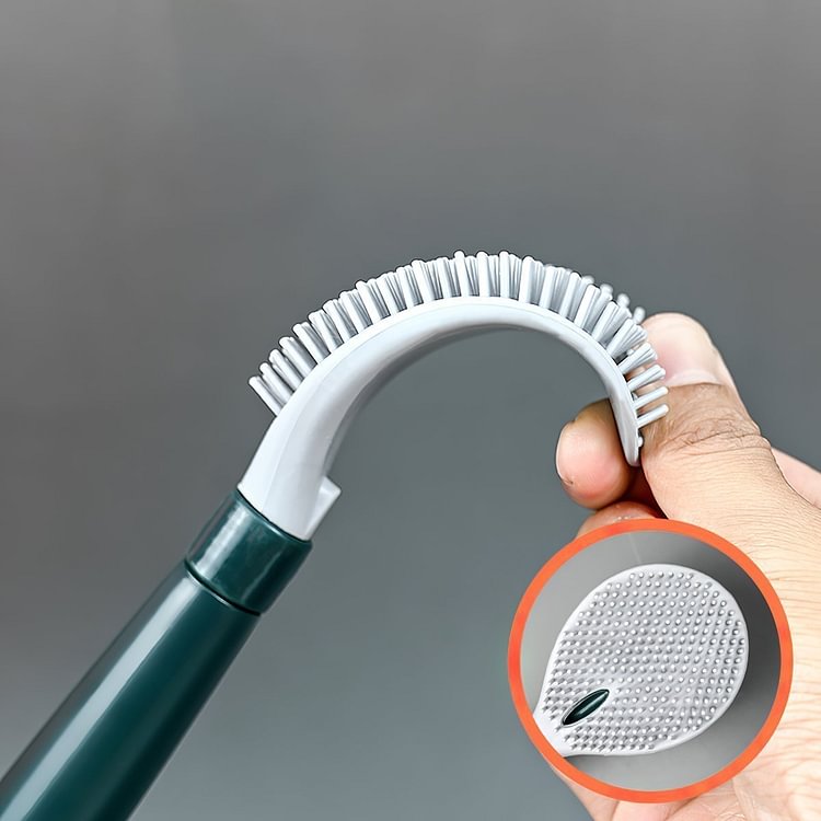 ✨ PROMO AVANT NOËL - Brosse de toilette domestique en silicone à longues mains