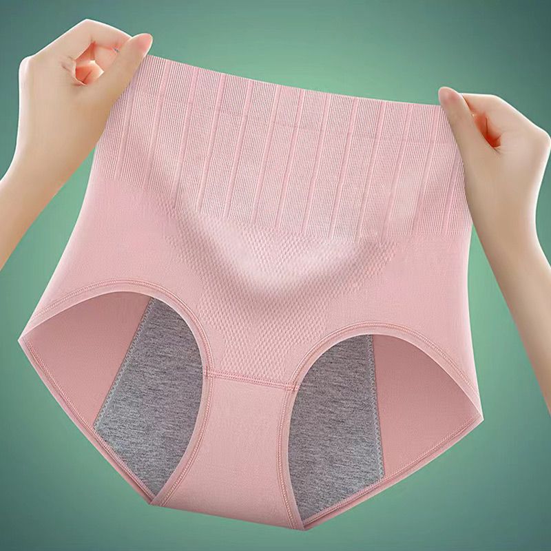 Culotte taille haute élargie anti-fuites pour femmes