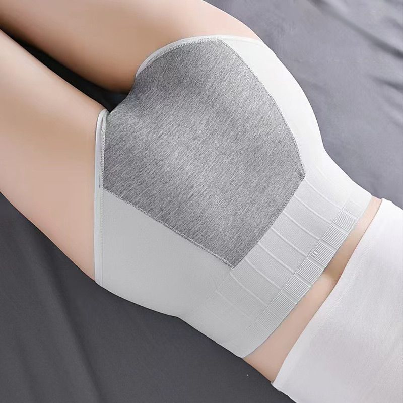 Culotte taille haute élargie anti-fuites pour femmes