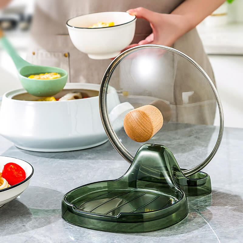 Couvercle de casserole et rack de rangement spatule – Lonbors