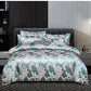 Ensemble de quatre pièces satin jacquard de luxe européen