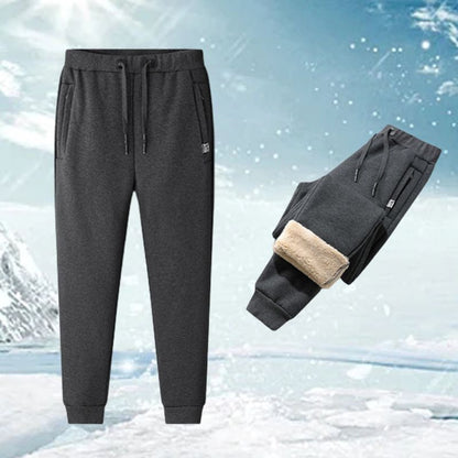 🎅🔥 Vente chaude $39.99 ⛄🎊 Pantalons de jogging en cachemire Thermal faux pour hommes (50% off)