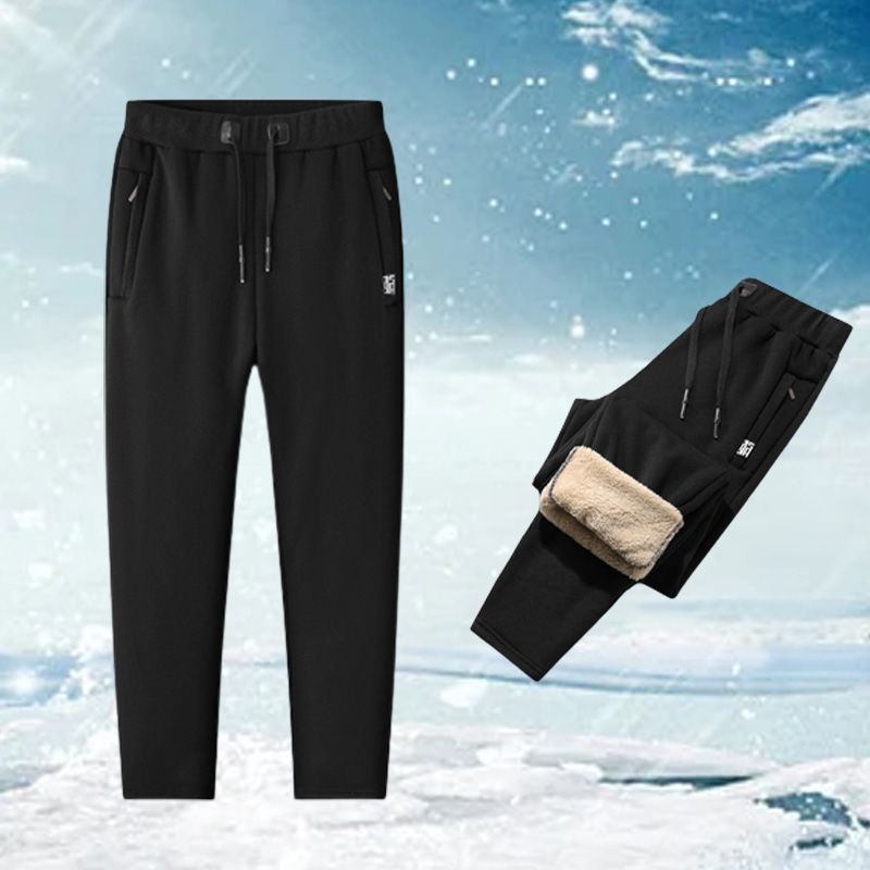 🎅🔥 Vente chaude $39.99 ⛄🎊 Pantalons de jogging en cachemire Thermal faux pour hommes (50% off)