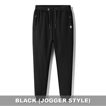 🎅🔥 Vente chaude $39.99 ⛄🎊 Pantalons de jogging en cachemire Thermal faux pour hommes (50% off)