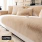 Tapis de canapé en vison artificiel de luxe