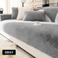 Tapis de canapé en vison artificiel de luxe