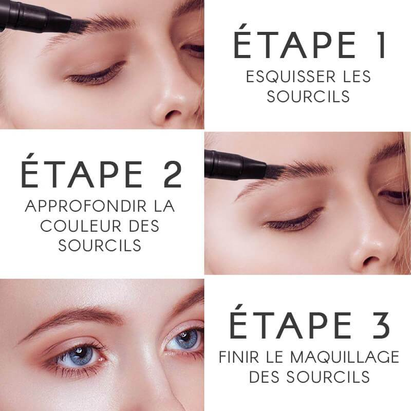 🔥 4 points crayon à sourcils (acheter 1 obtenir 1 gratuit) 🔥